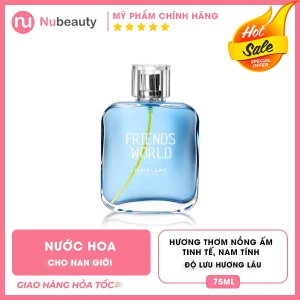 Nước hoa Friends World For Him Eau de Toilette 33384 Oriflame