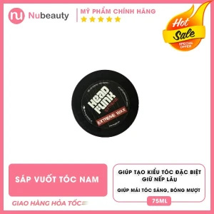 Sáp vuốt tóc nam Head Funk giữ nếp siêu bền