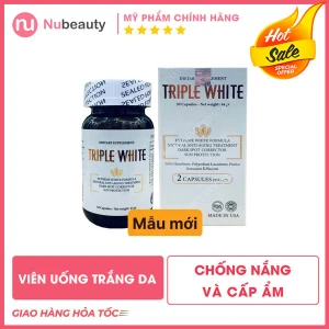 Viên uống trắng da Triple White chính hãng giá tốt giảm 30%