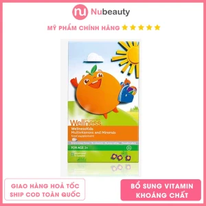 Wellness Kids Oriflame Viên bổ sung dinh dưỡng khoáng chất cho bé