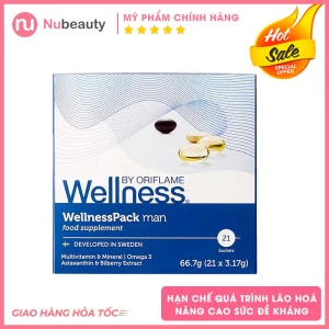 Wellness Pack Man Oriflame Sức khoẻ toàn diện dành riêng cho nam giới