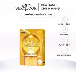 (HSD T4-10/2026) MẶT NẠ TINH DẦU DƯỠNG TRẮNG SEXYLOOK (HỘP 4 MIẾNG)