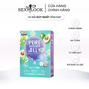 MẶT NẠ THẠCH JELLY BƠ - DỊU MỤN SE KHÍT LỖ CHÂN LÔNG