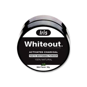 IRIS White Out organic activated charcoal powder