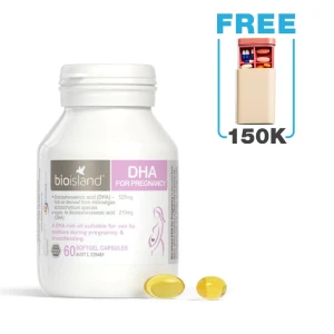 Viên uống bổ sung DHA cho bà bầu Bio Island For Prenancy (60 viên)