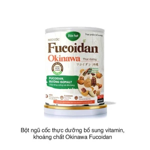 Bột ngũ cốc thực dưỡng bổ sung vitamin, khoáng chất Okinawa Fucoidan 900g