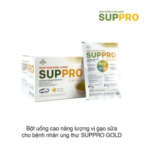 Bột uống cao năng lượng vị gạo sữa cho bệnh nhân ung thư SUPPRO GOLD