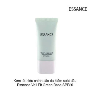 Kem lót hiệu chỉnh sắc da kiểm soát dầu Essance Veil Fit Green Base SPF20 30ml