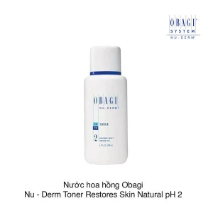 Nước hoa hồng Obagi Nu - Derm Toner Restores Skin Natural pH 2 198ml