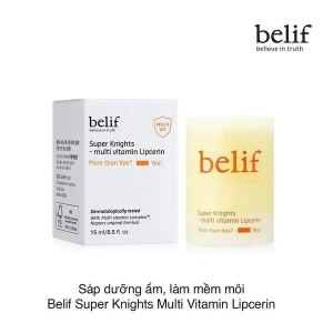 Sáp dưỡng ẩm, làm mềm môi Belif Super Knights Multi Vitamin Lipcerin 15ml