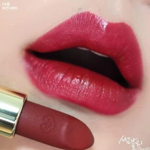 Son The History of Whoo Gongjinhyang:Mi Velvet Lip Rouge 54 Burgundy Red 3.5g
