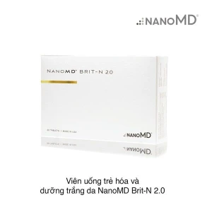 Viên Uống Trẻ Hóa Và Dưỡng Trắng Da NanoMD Brit-N 2.0