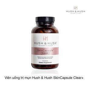 Viên uống trị mụn Hush & Hush SkinCapsule Clear (60 viên)