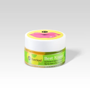Tẩy Da Chết Kiêm Tẩy Trang Môi BareSoul Best Kisser Lip Scrub & Make Up Remover 20g