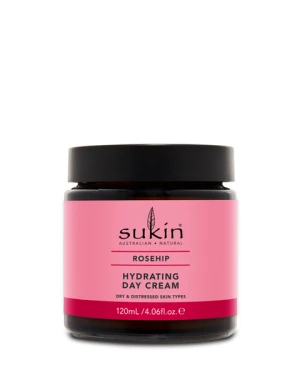 HSD 2027 Sukin Kem Dưỡng Ngày Nụ Tầm Xuân Rosehip Hydrating Day Cream 120ml