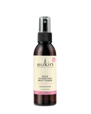 HSD 2027 Sukin Nước Hoa Hồng Nguyên Chất Cấp Ẩm Kiêm Xịt Khoáng Rose Hydrating Mist toner 125ml