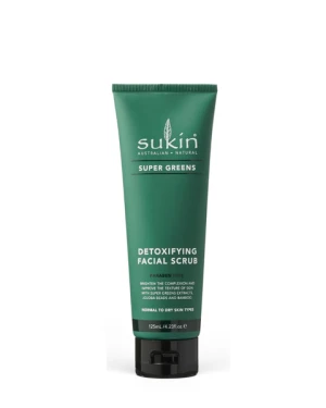 HSD 2027 Sukin Tẩy Tế Bào Chết Loại Bỏ Độc Tố Cho Da Super Greens Detoxifying Facial Scrub 125ml