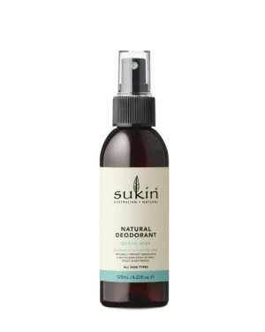 HSD 2027 Sukin Xịt Khử Mùi Khô Thoáng Tự Nhiên Natural Deodorant Ocean Mist 125ml