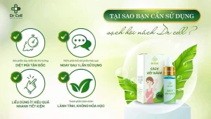 Sạch Hôi Nách Dr Cell