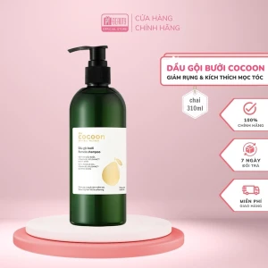 Dầu gội bưởi Cocoon giúp giảm gãy rụng và làm mềm tóc 310ml
