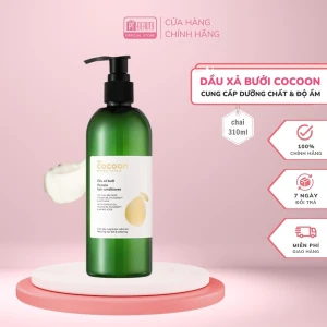 Dầu xả bưởi Cocoon giúp cung cấp dưỡng chất và bổ sung độ ẩm cho tóc 310ml