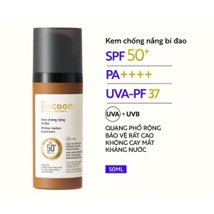 Kem Chống Nắng Cocoon Bí Đao Quang Phổ Rộng 50ml Winter Melon Suncreen SPF 50 PA 50ml