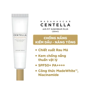 Kem chống nắng Skin1004 Madagascar Centella Airfit Suncream Plus SPF50 PA 20ml