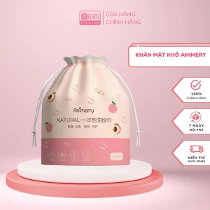 Khăn Mặt Khô Đa Năng dùng 1 lần Animerry lau mặt lau khô, lau ướt