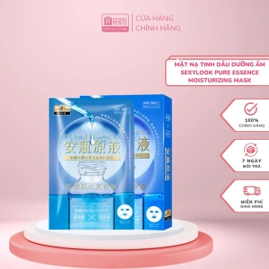 Mặt Nạ Tinh Dầu Dưỡng Ẩm SEXYLOOK PURE ESSENCE MOISTURIZING MASK Hộp 4 miếng