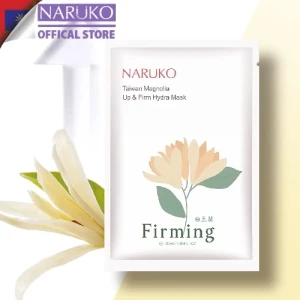 Naruko Bạch ngọc lan mới Mặt nạ nâng cơ và cấp ẩm làm săn chắc da hộp 8 miếng Taiwan Magnolia Up & Firm Hydra
