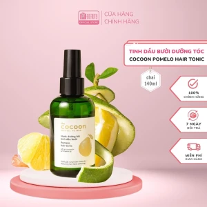 Nước dưỡng tóc tinh dầu bưởi Cocoon giúp giảm gãy rụng và làm mềm tóc 140m