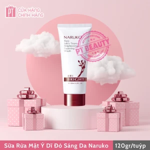 Sữa Rửa Mặt Ý Dĩ Đỏ Narukok Raw Job s Tears Brightening Foaming Wash 120g