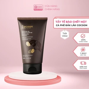 Tẩy da chết mặt cà phê Đắk Lắk Cocoon cho làn da mềm mịn và rạng rỡ 150ml