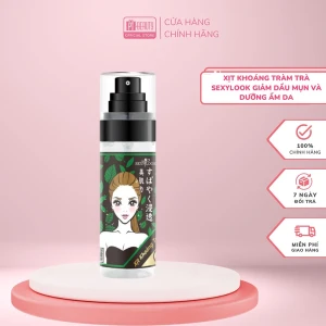 Xịt Khoáng Tràm Trà SEXYLOOK Hỗ Trợ Giảm Dầu Mụn và Dưỡng Ẩm Da SEXYLOOK 80ml