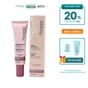 Kem Dưỡng Phục Hồi Cho Mắt Và Môi Placentor Repairing Cream Eye and Lip