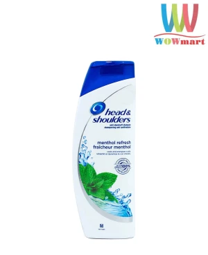 Dầu gội đầu giảm gàu Head & Shoulders Menthol Refresh 400ml