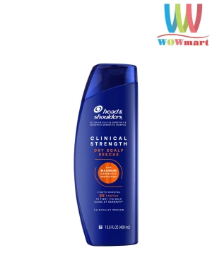 Dầu gội sạch gàu Head & Shoulders Clinical Strength 400ml (Cho da đầu khô)