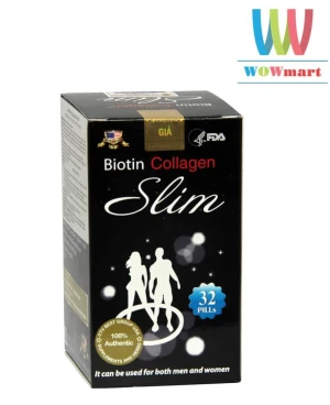 Giảm cân hiệu quả từ Biotin Collagen Slim 32 viên