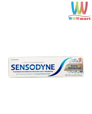 Kem đánh răng dành cho răng nhạy cảm Sensodyne Extra Whitening 184g