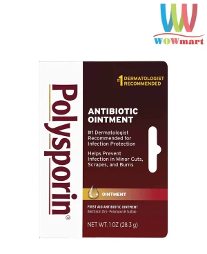 Kem mỡ kháng sinh chống nhiễm trùng Polysporin For infection Protection 28.3g