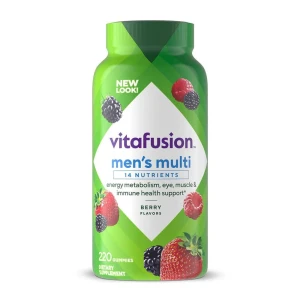 Kẹo bổ đa Vitamin dành cho nam giới Vitafusion Men's Multivitamin 220 viên - Wowmart VN | 100% hàng ngoại nhập