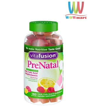 Kẹo bổ sung Vitamin dành cho bà bầu Vitafusion PreNatal 180 viên