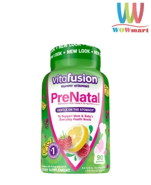 Kẹo dẻo bổ sung Vitamin dành cho bà bầu vitafusion PreNatal 90 viên