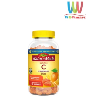 Kẹo dẻo Vitamin C Nature Made Gummies C 500mg 180 viên