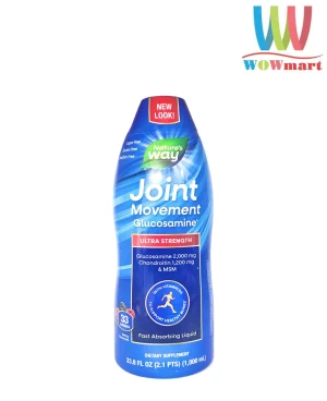 Nước uống bổ khớp Nature's Way Wellesse Joint Movement Glucosamine 1 lít - Wowmart VN | 100% hàng ngoại nhập