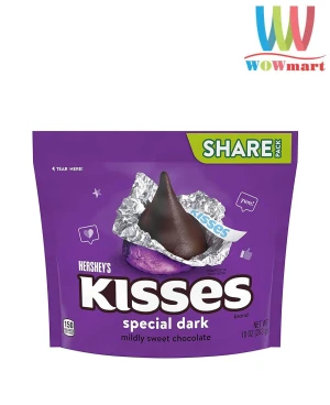 Socola đen Hershey’s Kisses Special Dark 283g - Wowmart VN | 100% hàng ngoại nhập