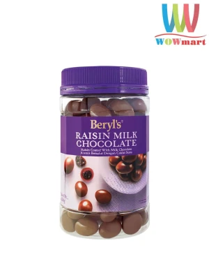 Socola nho Beryl’s Raisin Milk Chocolate 450g - Wowmart VN | 100% hàng ngoại nhập