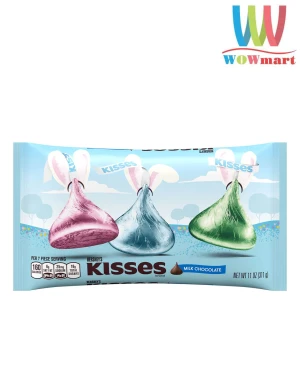 Socola sữa Hershey's Kisses Milk Chocolate Easter Pastels 524g - Wowmart VN | 100% hàng ngoại nhập