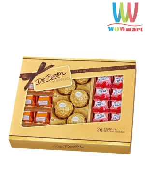 Socola tổng hợp 3 loại kẹo Die Besten Von Ferrero 269g 26 viên