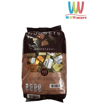Socola tổng hợp Hershey’s Nuggets Assortment Chocolate 1.47kg - Wowmart VN | 100% hàng ngoại nhập